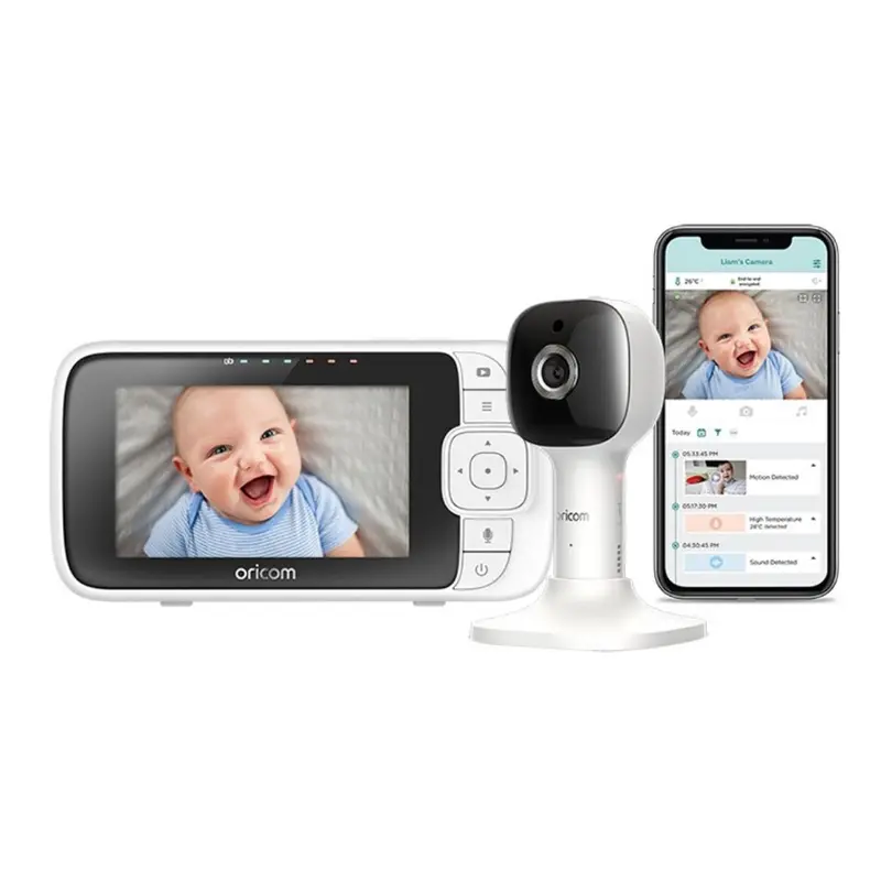 4.3" Smart Hd Baby Monitor – Compact Display With Real-Time Feed 1