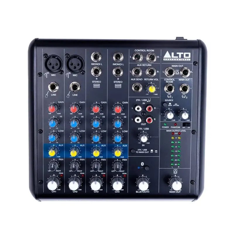 Alto Truemix 600 6-Input Analog Mixer For Live And Studio Use 1