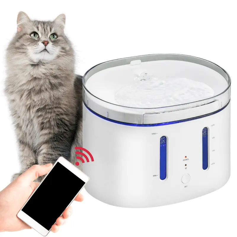 Automatic Pet Fountain Dispenser For Cats And Dogs With Quiet Flow 1