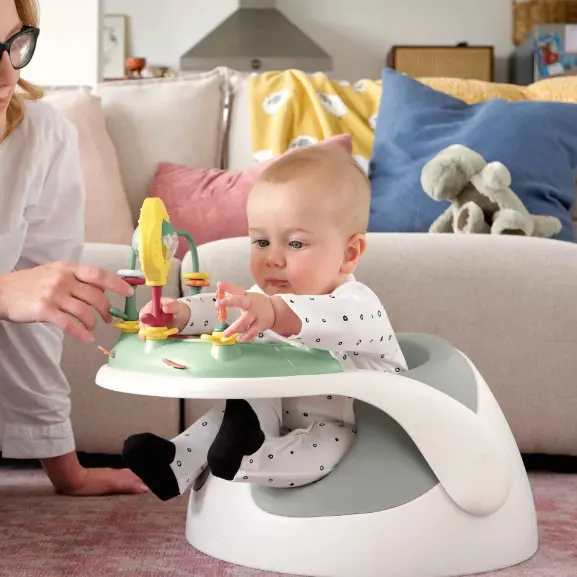 Baby Snug Floor Sitting Support Seat With Detachable Activity Tray 1