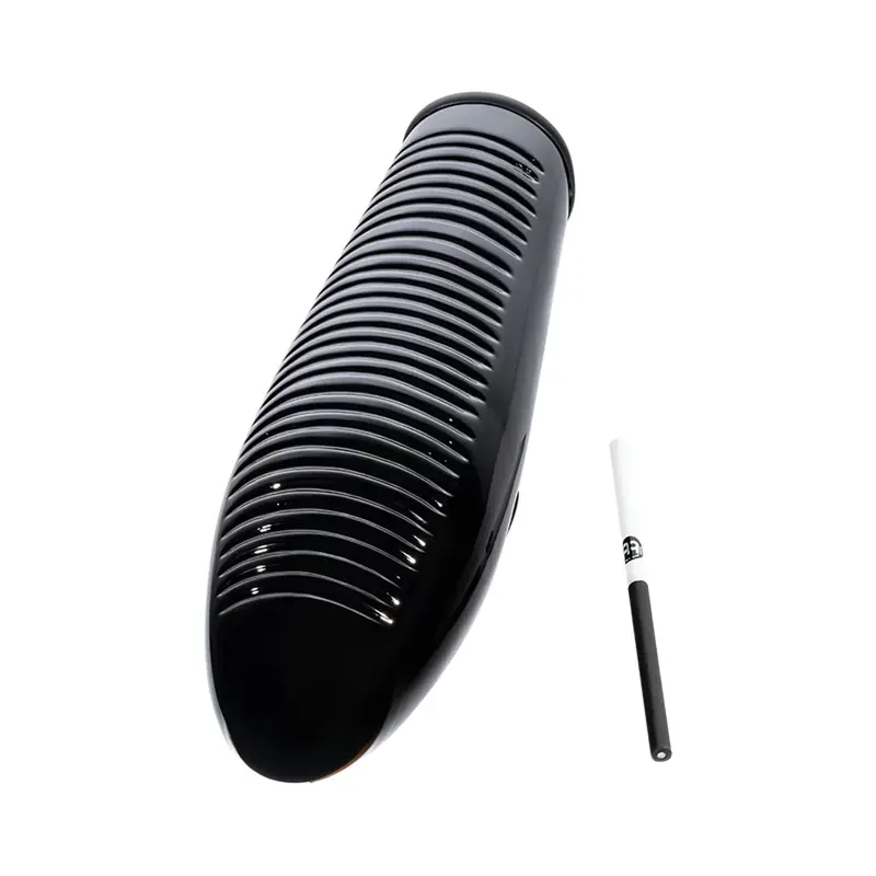 Black Fiberglass Guiro Percussion Instrument 1