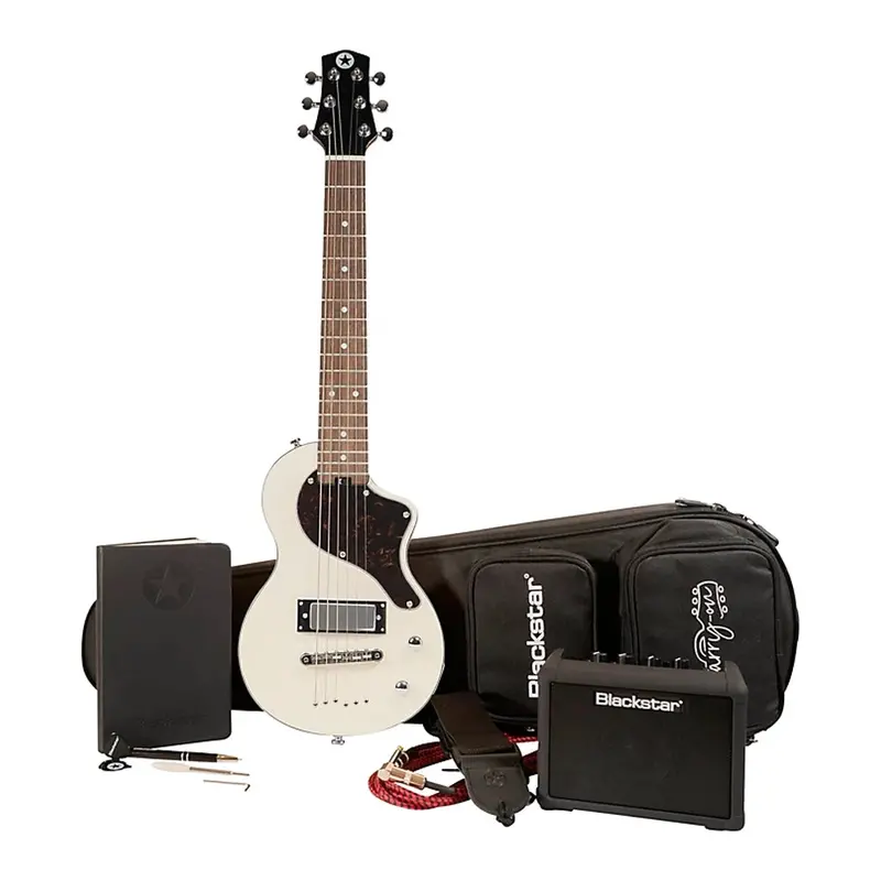 Blackstar Carry-On Deluxe Electric Guitar Bundle – White (B-Stock) 1