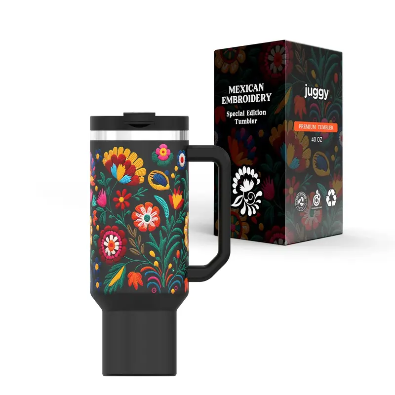 Bordado-Design 40 Oz Thermal Tumbler 1