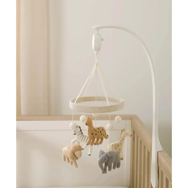 Born To Be Wild Crib Mobile With Natural Motifs 1