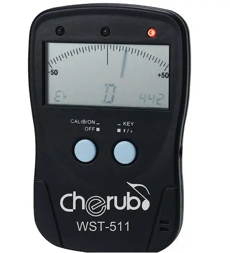 Cherub Chromatic Clip-On Tuner With Built-In Pickup 1