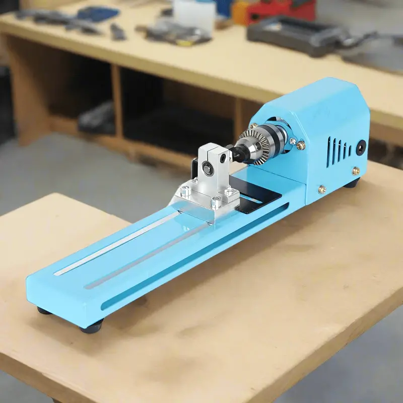 Compact Benchtop Wood Lathe For Hobbyists 1