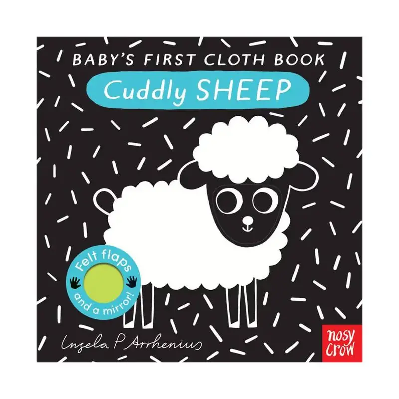 Cuddly Sheep Cloth Book – Ingela P. Arrhenius Baby Series 1