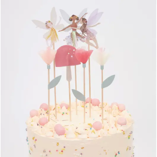 Enchanted Fairy-Themed Cake Topper 1