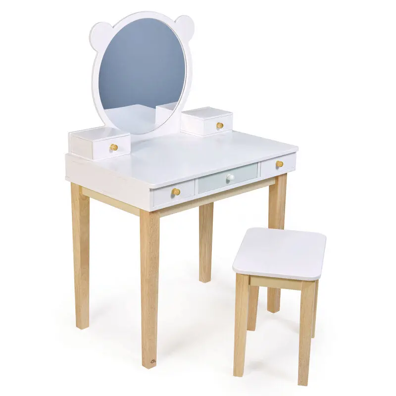 Forest-Themed Wooden Dressing Table For Kids 1
