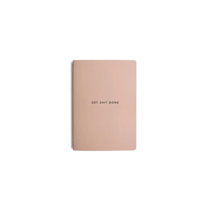 'Get Shit Done' Minimalist A6 Notebook – Productivity Journal 1