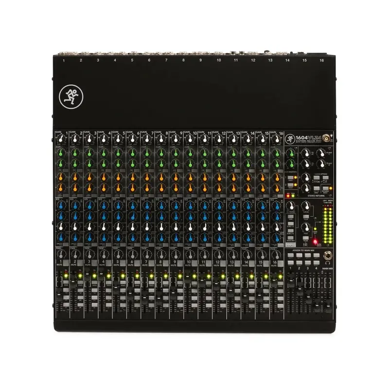 Mackie 1604Vlz4 Mixer – 16-Channel Professional Audio Console With Ultra-Low Noise 1