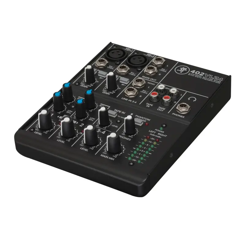 Mackie 402Vlz4 Compact 4-Channel Analog Audio Mixer 1