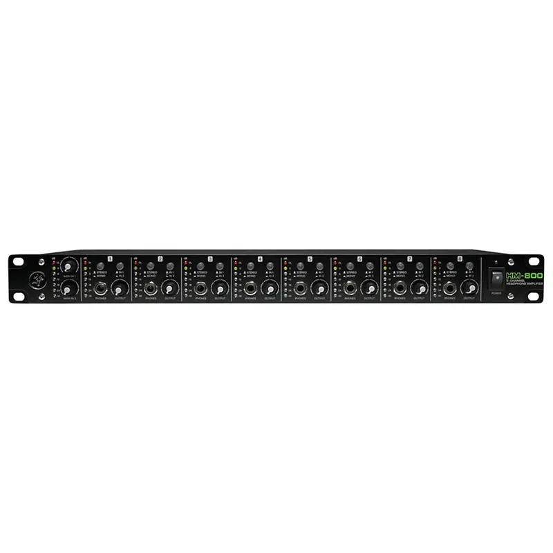 Mackie Hm-800 8-Channel Professional Headphone Distribution Amplifier 1
