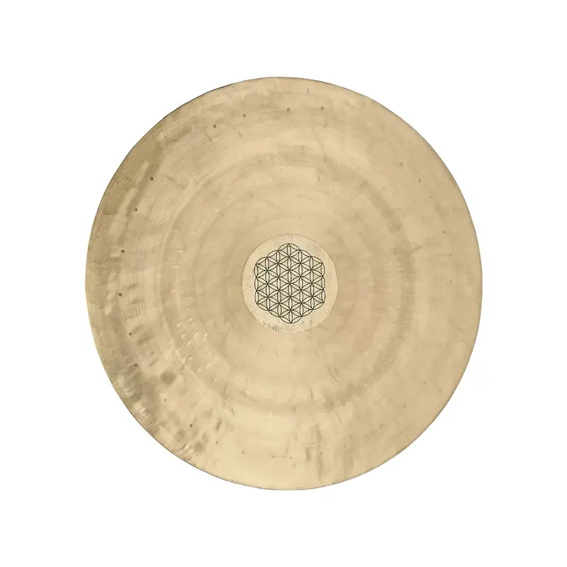 Meinl 24-Inch Wind Gong Featuring Flower Of Life Design 1