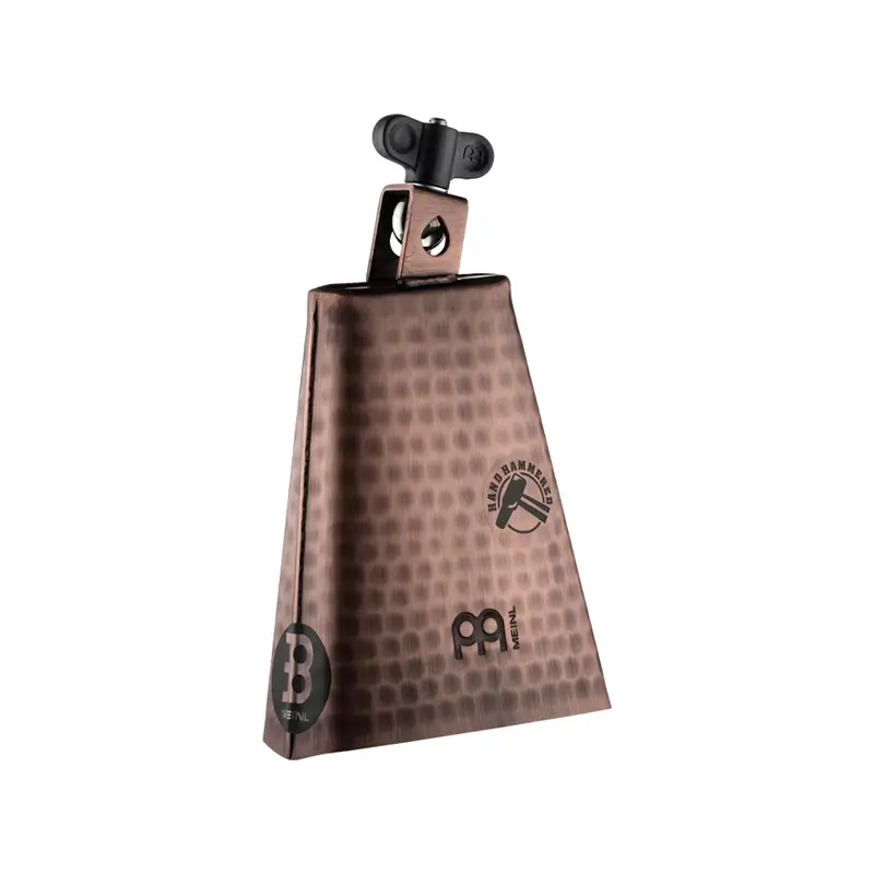 Meinl 6.25-Inch Hand-Hammered Steel Cowbell – Copper Finish 1