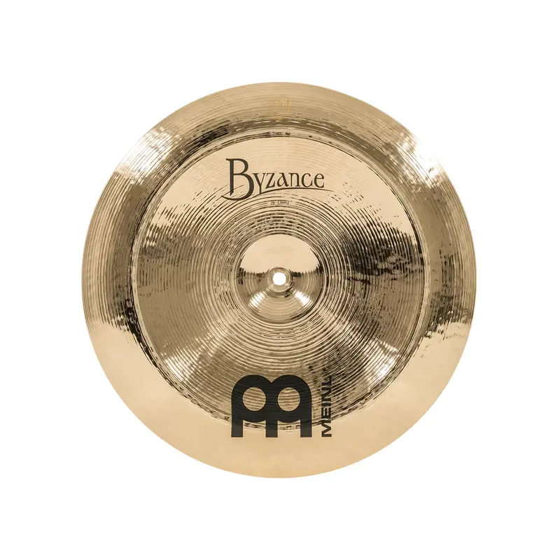 Meinl Byzance Brilliant 16" China Cymbal – Fast, Explosive Accent Sound 1