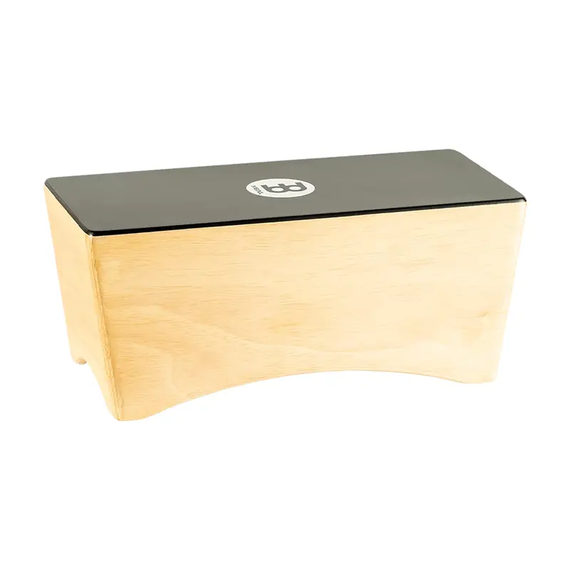 Meinl Snare Bongo Cajon – Ebony Black Hybrid Percussion Instrument 1