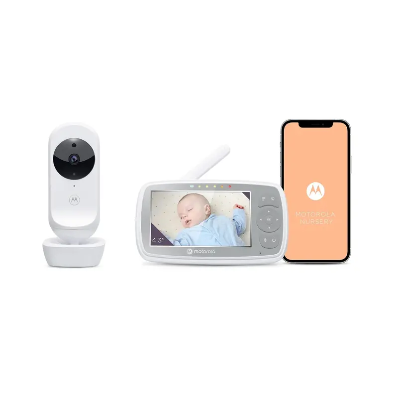 Motorola Vm44 Wi-Fi Video Baby Monitor – 4.3-Inch Display 1