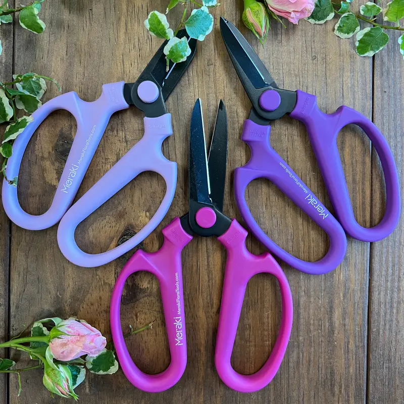 Purple-Toned Meraki 3-Piece Garden Shear Collection 1