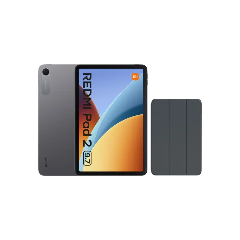 Redmi Pad 2 (9.7") 4G Tablet With Protective Folio Case 1