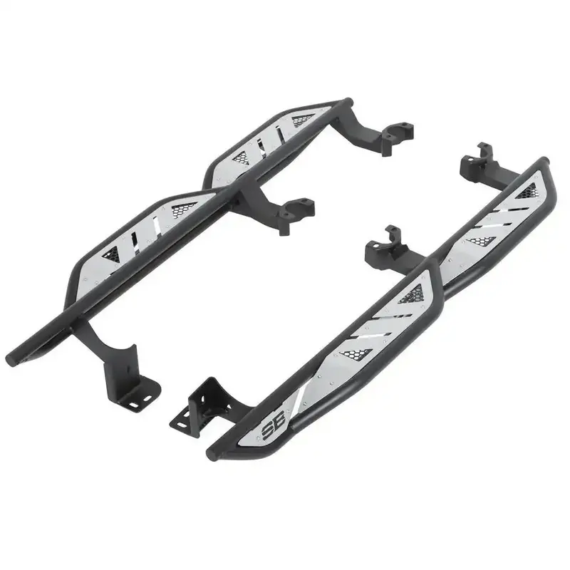 Smittybilt Complete Replacement Hood Kit – Matte Black Finish 1