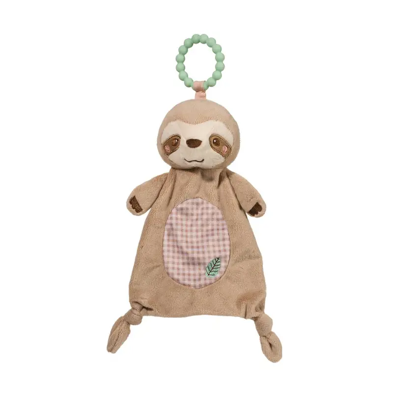 Stanley Sloth Teether – Soft Chew Toy For Babies 1
