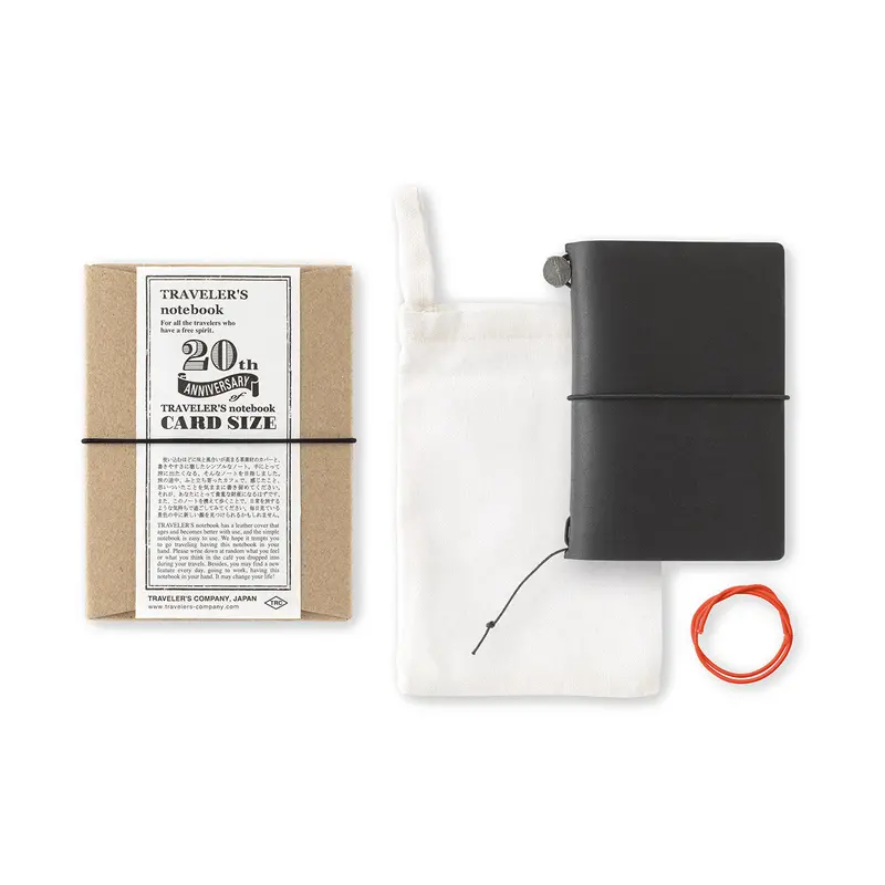 Traveler’S Notebook 20Th Anniversary Card Set 1