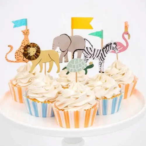 Wildlife Safari Cupcake Craft Set 1
