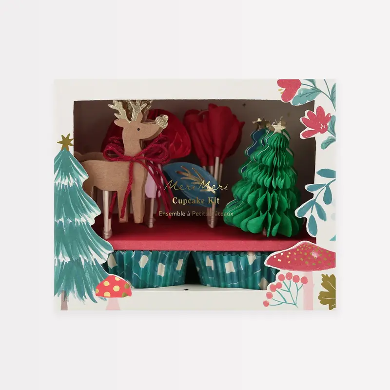 Winter Woodland-Themed Cupcake Decorating Kit 1