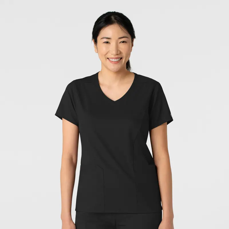 Wonderwink Boundless Women’S 2-Pocket V-Neck Scrub Top 1