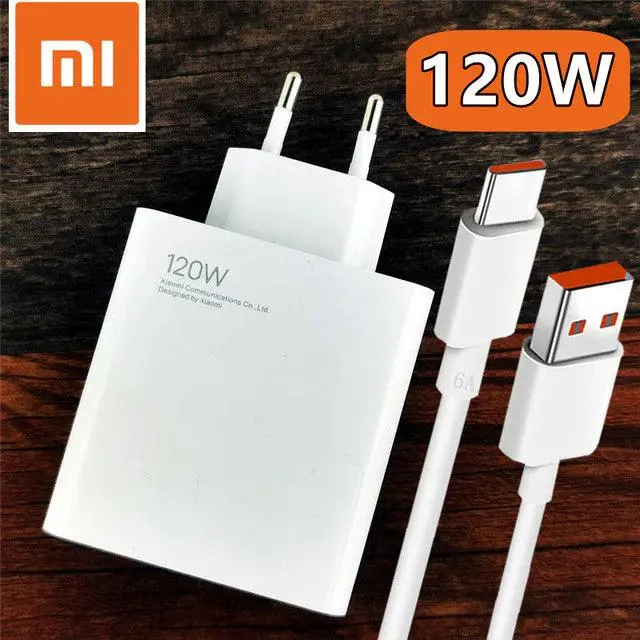Xiaomi 120W Hypercharge Adapter And Cable Kit 1