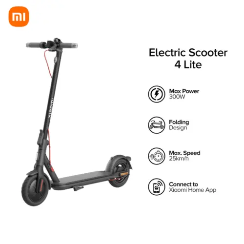 Xiaomi Electric Scooter 4 Lite – Sleek Black Model 1