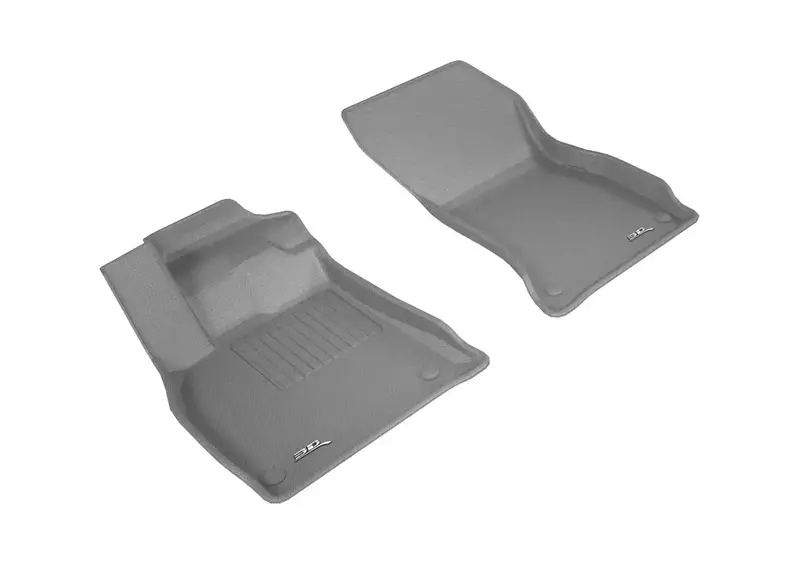 3D Maxpider Kagu Gray All-Weather Floor Liner – 2-Piece Front Row Set 1