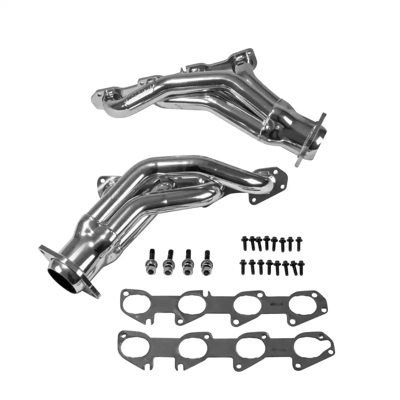 Bbk Performance 40130 Shorty Headers – Polished Ceramic-Coated, 1-7/8" For 2006–2010 Dodge Challenger & Charger 6.1L Hemi 1