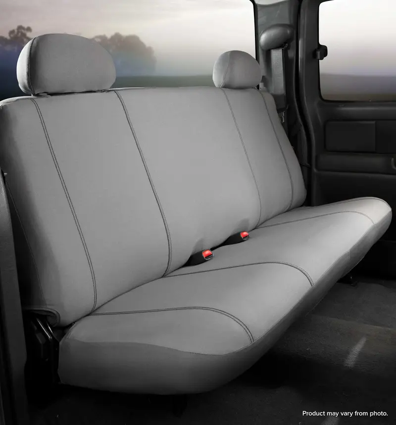 Fia Sp80 Series Seat Protector – Gray Poly-Cotton Rear Cover, Custom-Fit For Sp82–Sp95 Seats 1