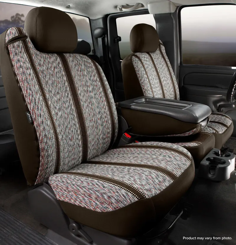 Fia Tr47-17 Brown Saddleblanket Front Seat Covers – Custom-Fit For Jeep Wrangler 1