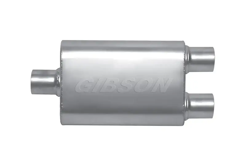 Gibson Performance Bm0110 Stainless Steel Center/Dual Oval Muffler For Mwa Exhaust Systems 1