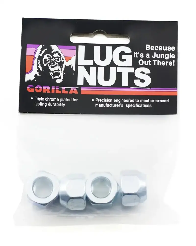 Gorilla Acorn Lug Nuts – 14Mm X 1.5 Thread Pitch, 4-Pack, Black Anodized (Model #70047B) 1